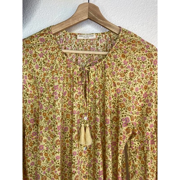 ❌ SOLD ❌ Spell and the Gypsy Collective Rae Floral Blouse - Picture 5 of 10